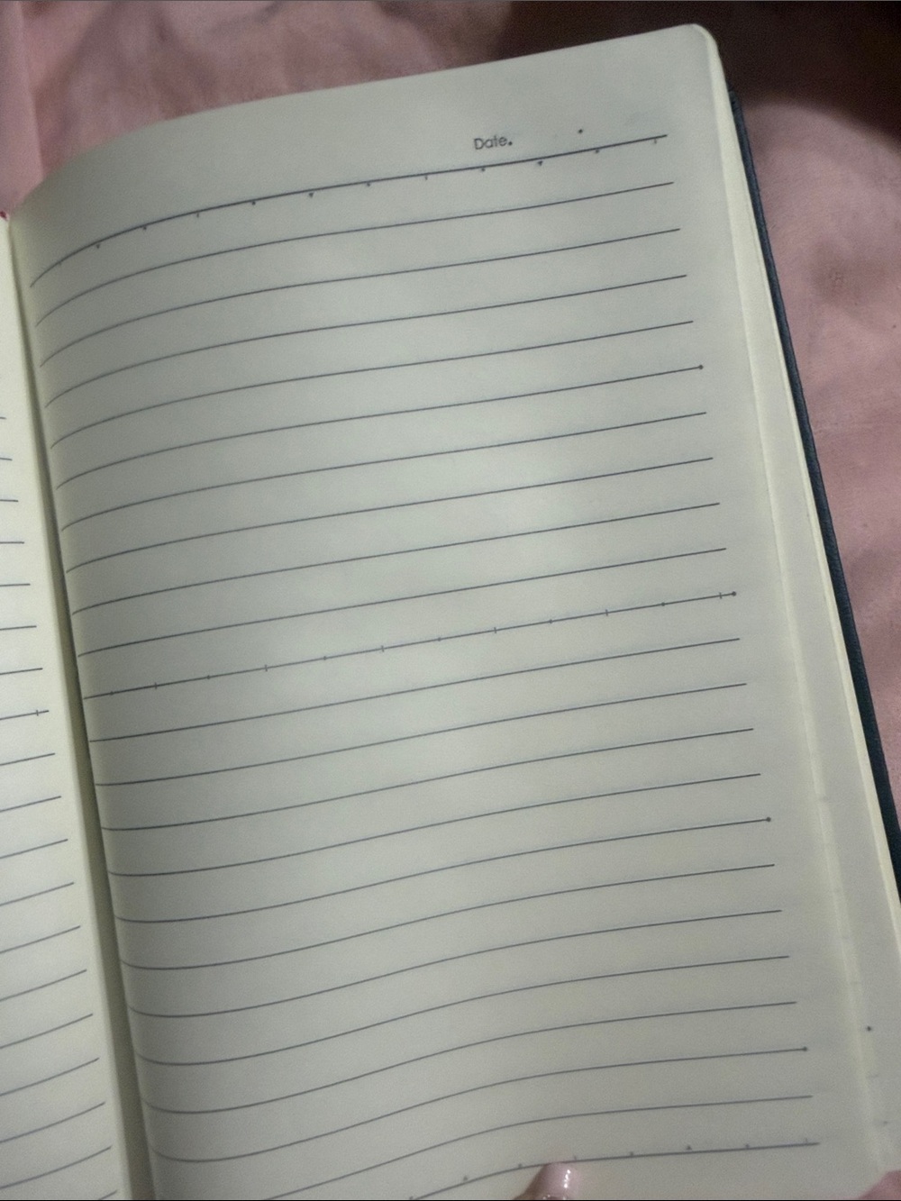 Black & Yellow journal with Whimsical Moon Illustration and matching pen. - Picture 2 of 2